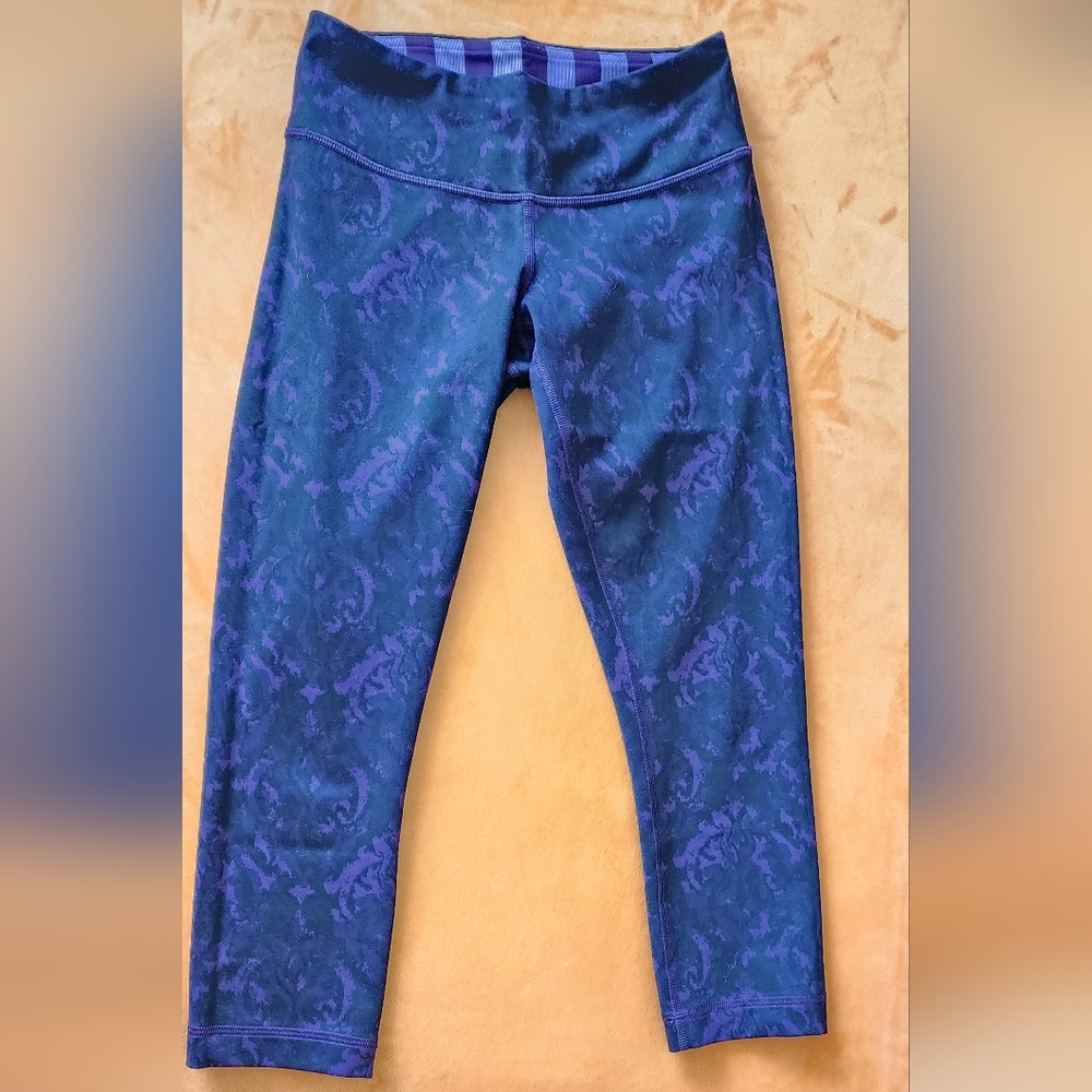 Lululemon wunder under cropped sz 4